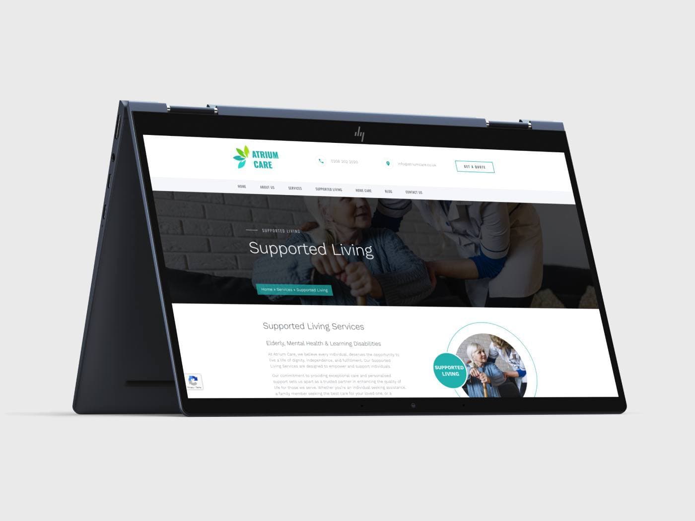 Website design for Home Care Providers by Rushax