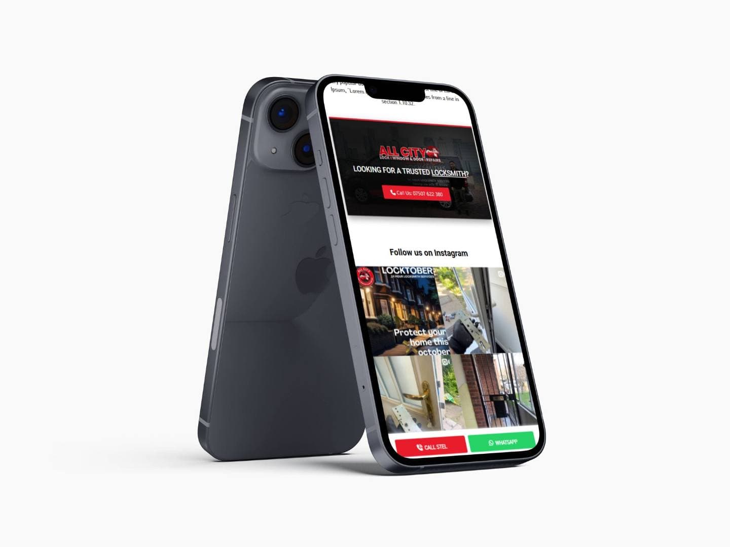 Website design for Locksmiths by Rushax