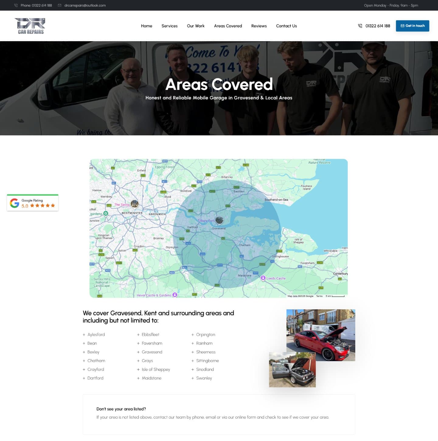 Website design for Mobile Mechanics by Rushax