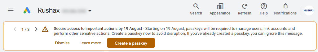 Passkeys coming to Google Ads Passkeys coming to Google Ads