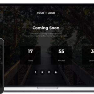 Countdown Coming Soon HTML5 Template