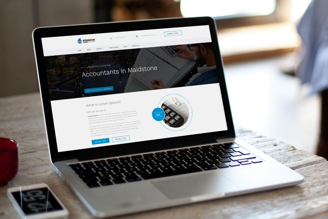 Website Design for an Accountancy firm in Maidstone