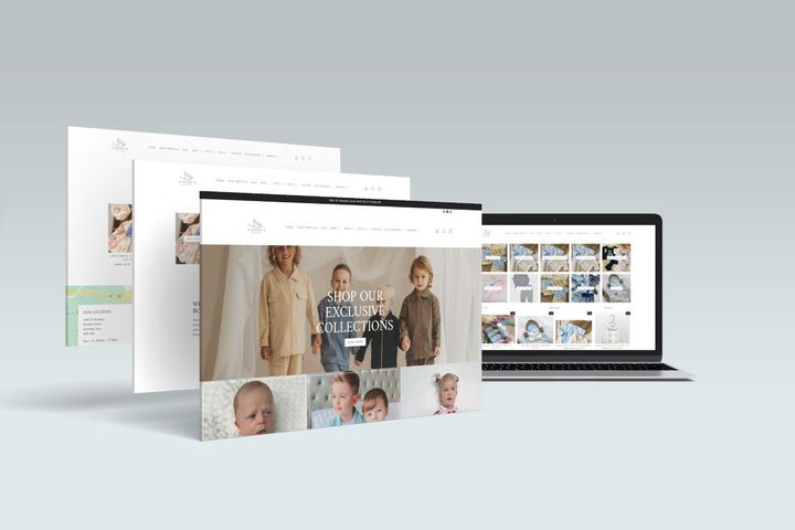Clothing e-Commerce Website Design